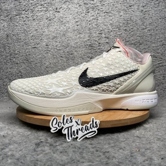 Nike Kobe 6 VI Proto \'All-Star Sail\' Size 13 Men Light Bone Black FQ3546-100 main image 4